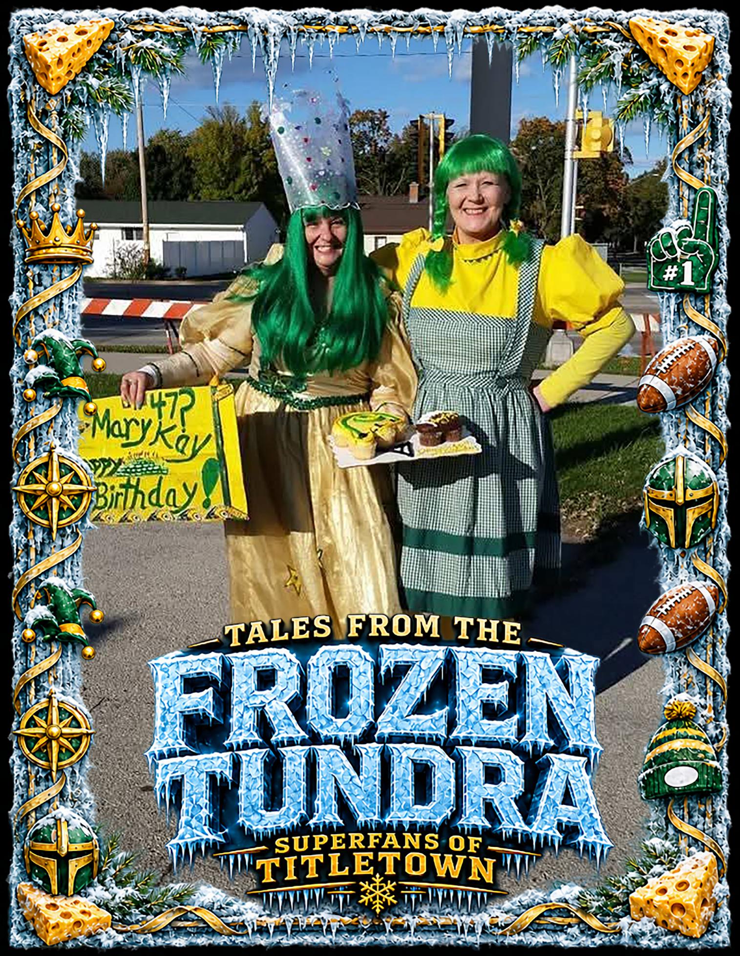 Mary Kay Charbonneau as Greeter of Lambeau
